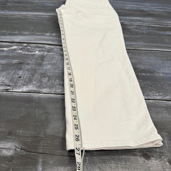 J. Crew 10" vintage slim-straight jean in white size 33 - Picture 6 of 7